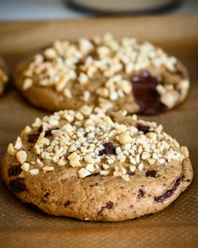 vegan nutella cookies