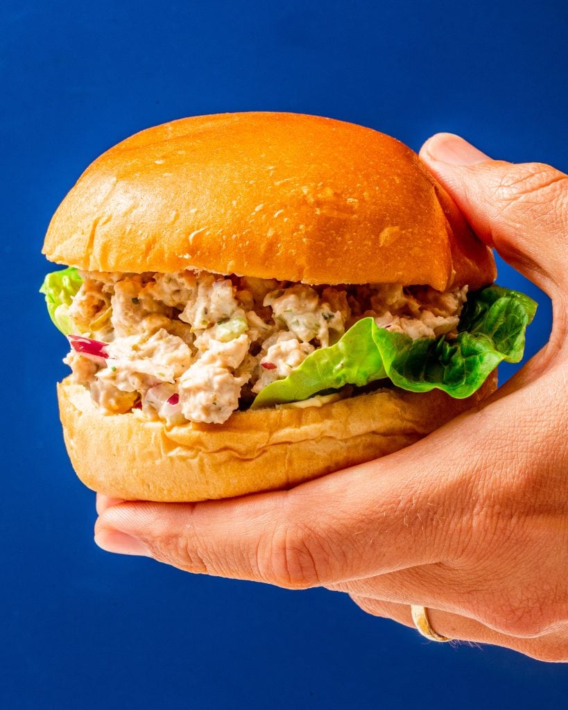 the best vegan tuna salad sandwich