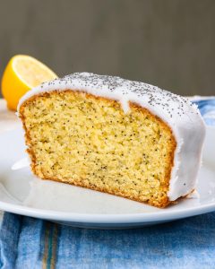 vegan lemon poppy seed cake