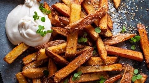 Perfect Oregano Fries