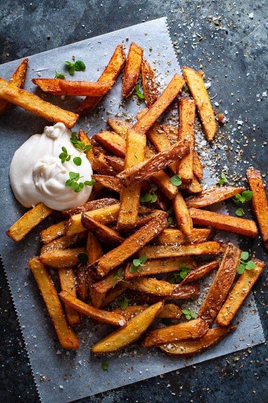 oregano fries