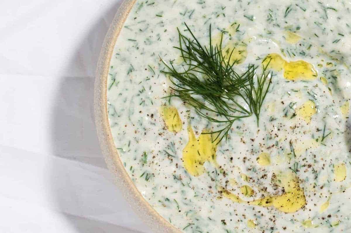 Classic Tzatziki - School Night Vegan