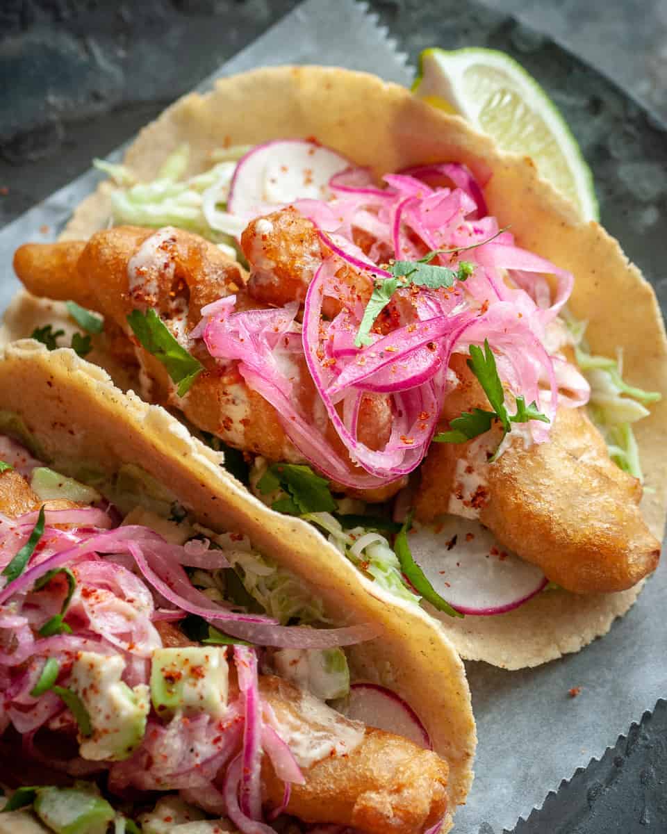 Easy Fish Tacos Recipe - Kristine's Kitchen