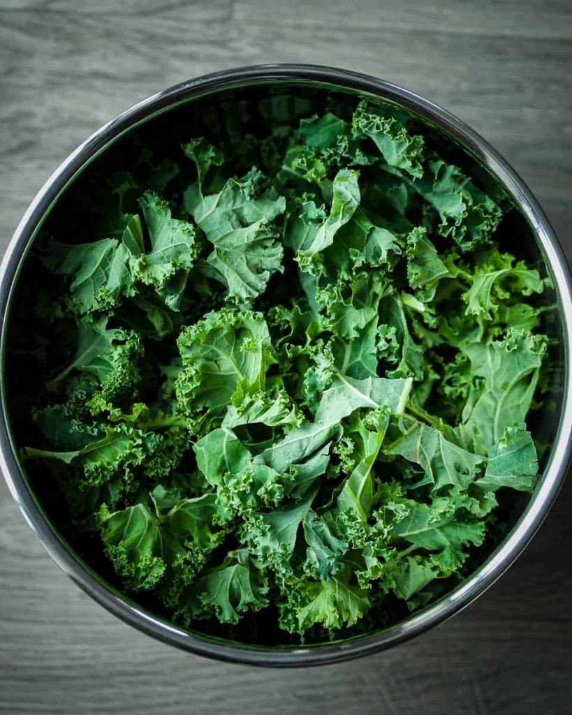 kale before massage