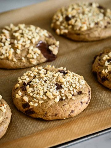 vegan nutella cookies
