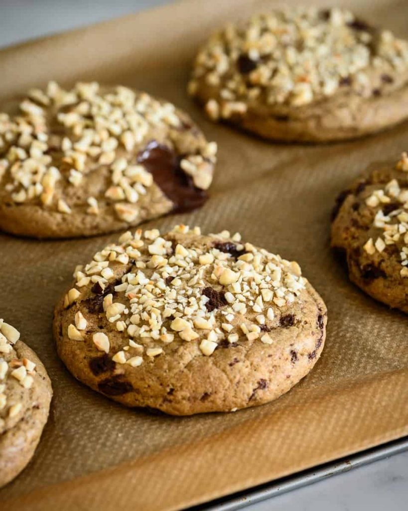 vegan nutella cookies