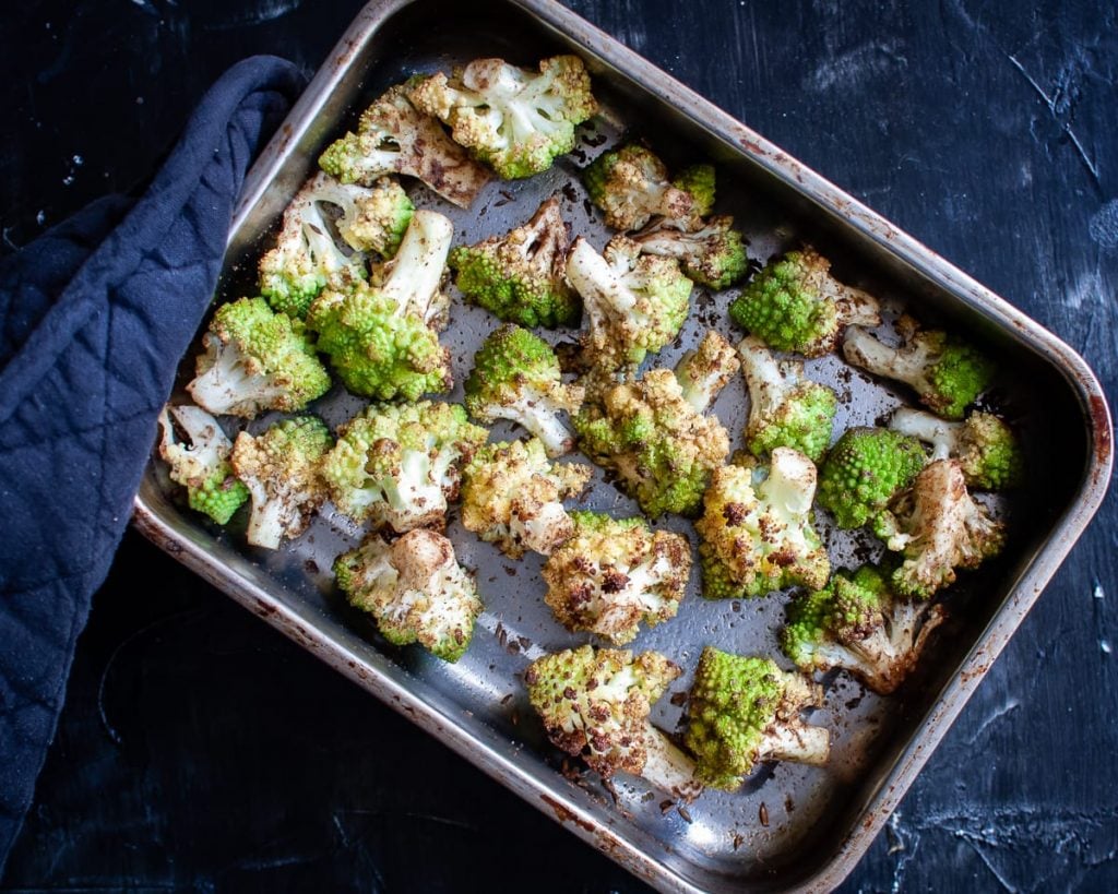 Roasted romanesco