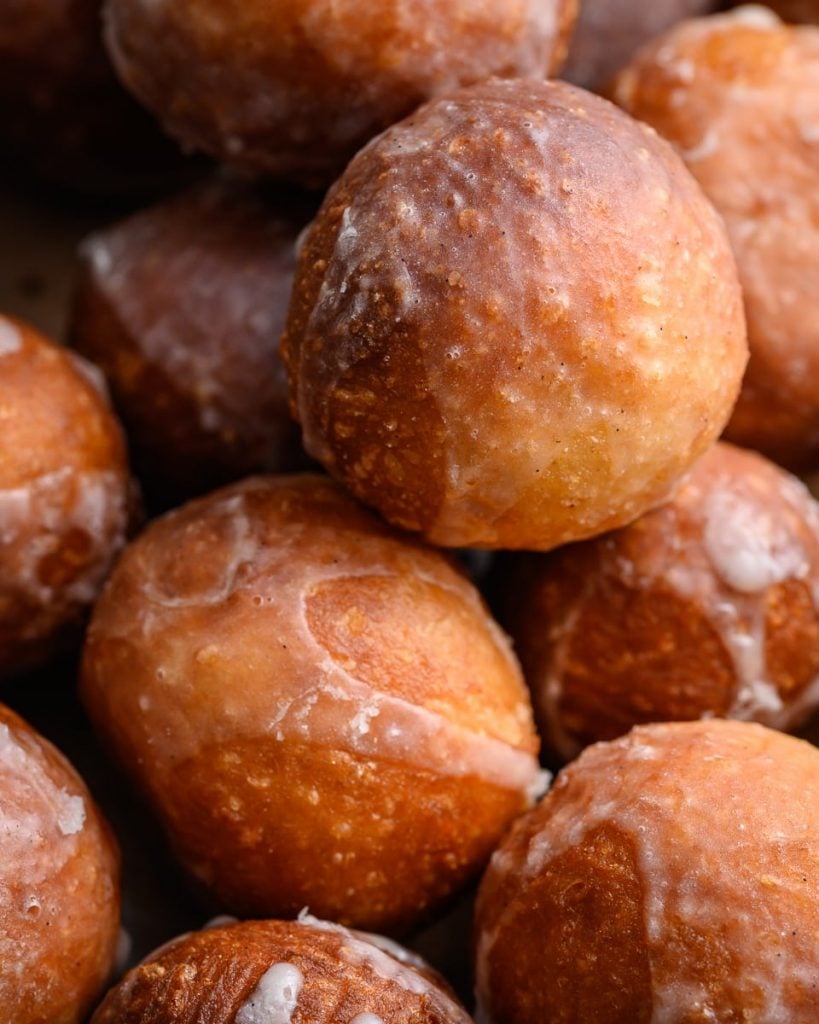 vegan vanilla donut holes