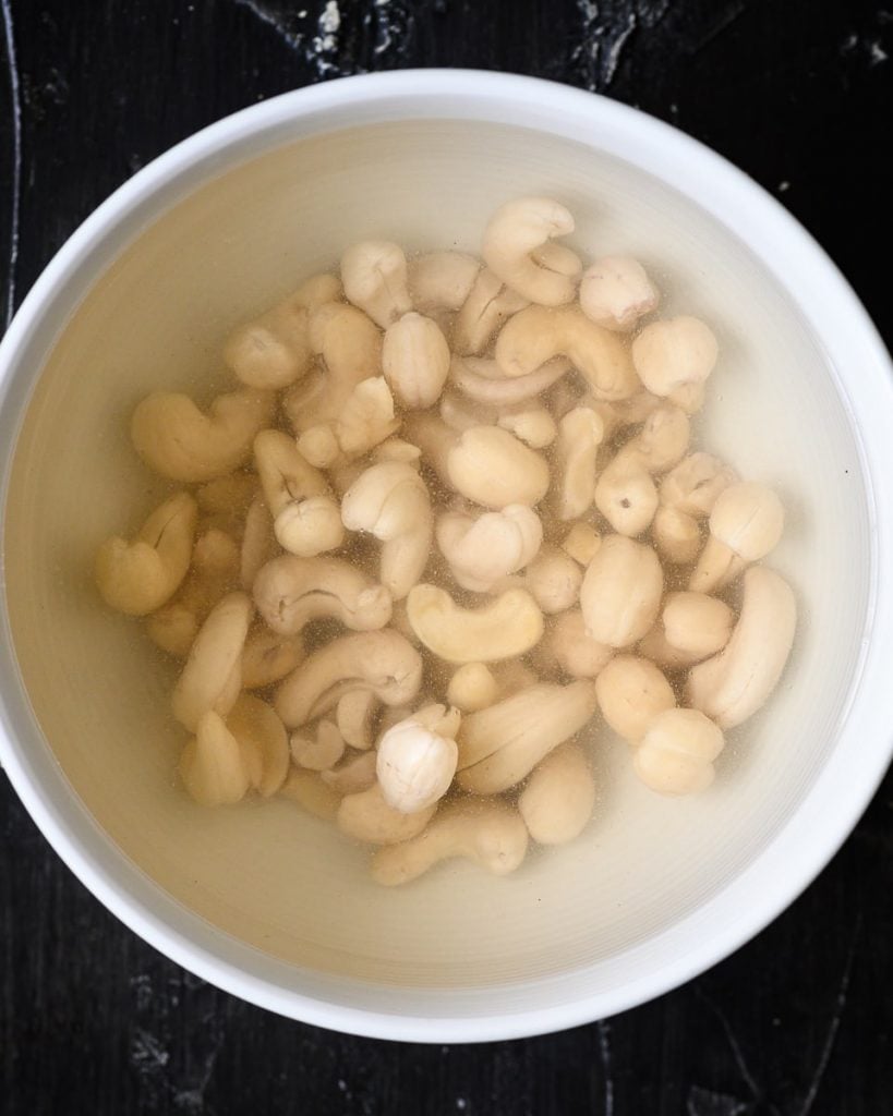 cashews soaking