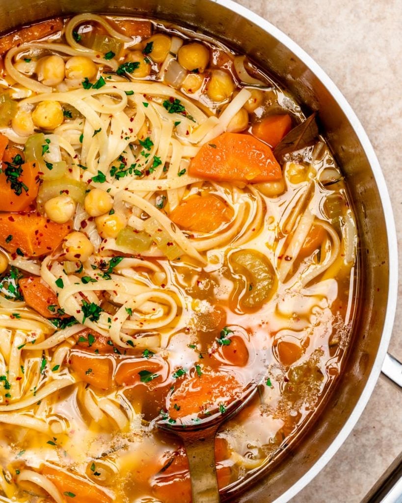 chickpea Noodle Soup