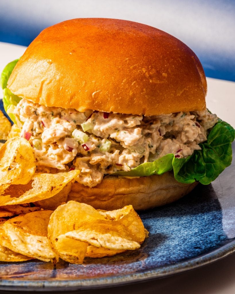 vegan tuna salad sandwich