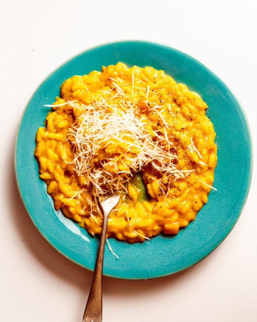 one pot pumpkin orzo