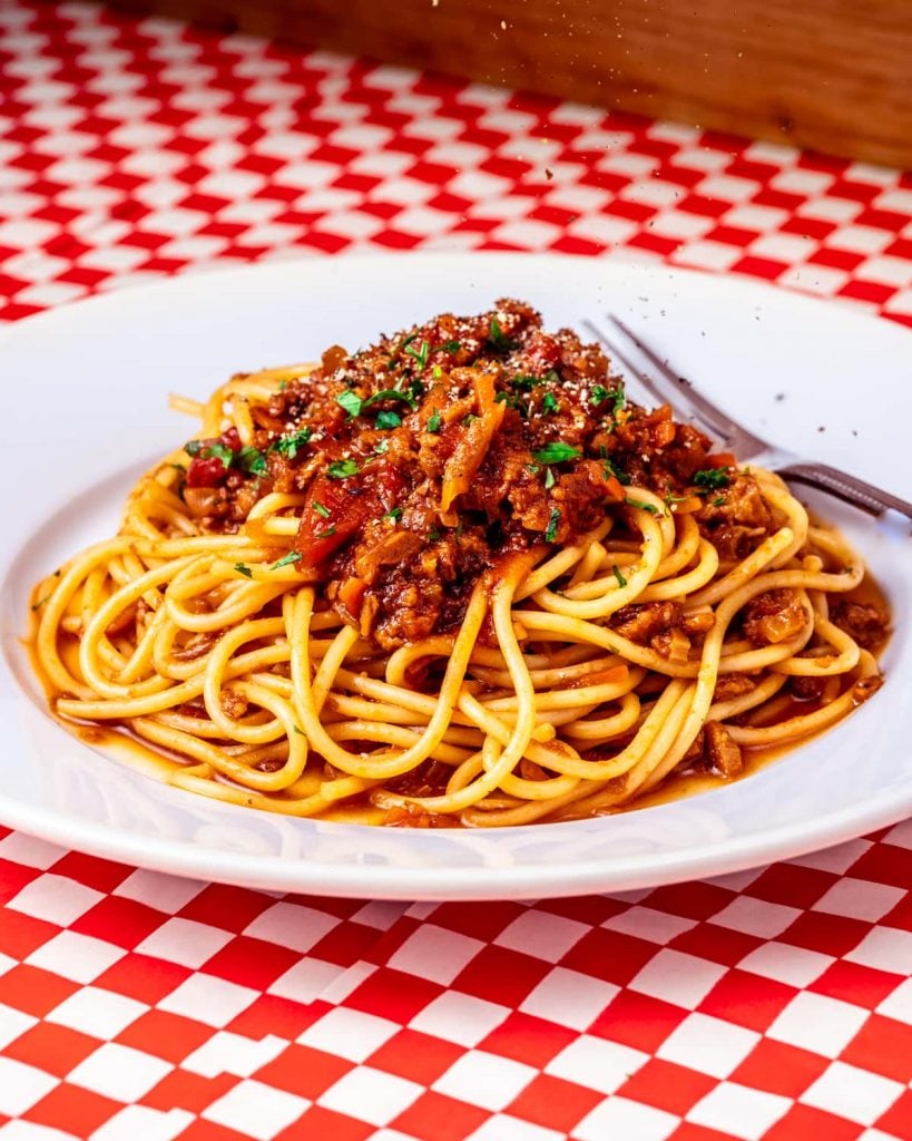 vegan bolognese