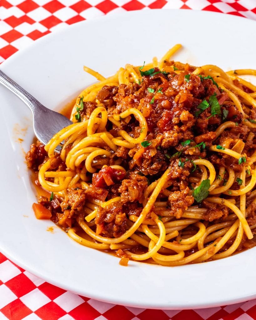 vegan bolognese