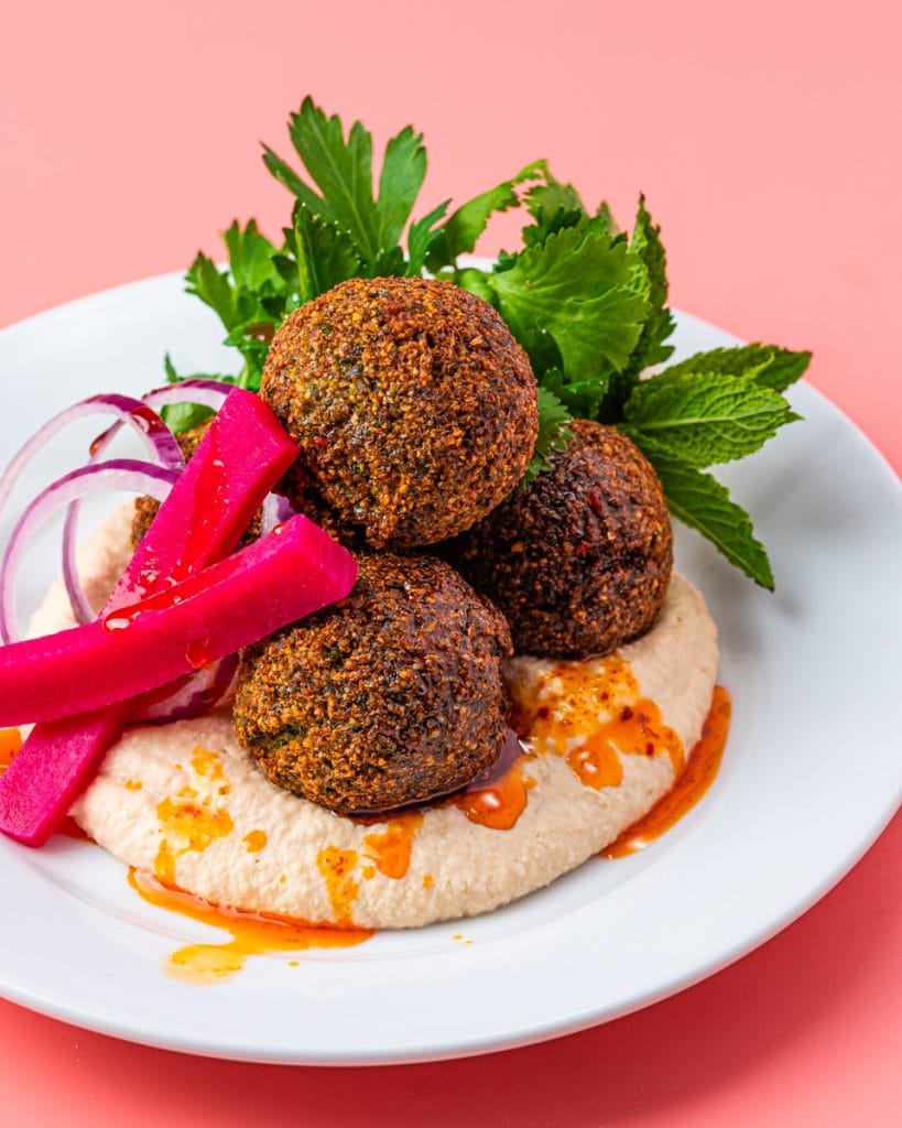 crispy falafel