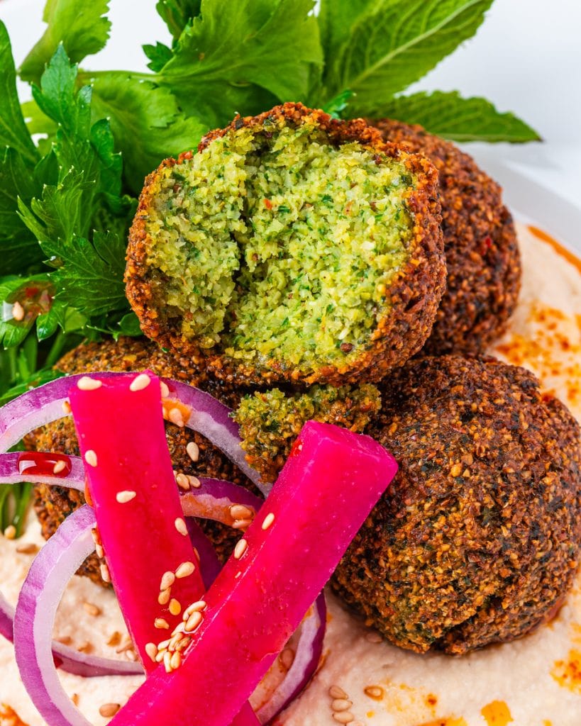 crispy falafel