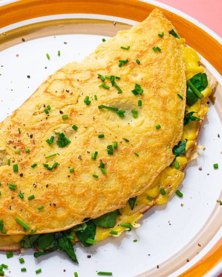 Vegan Omelette - School Night Vegan