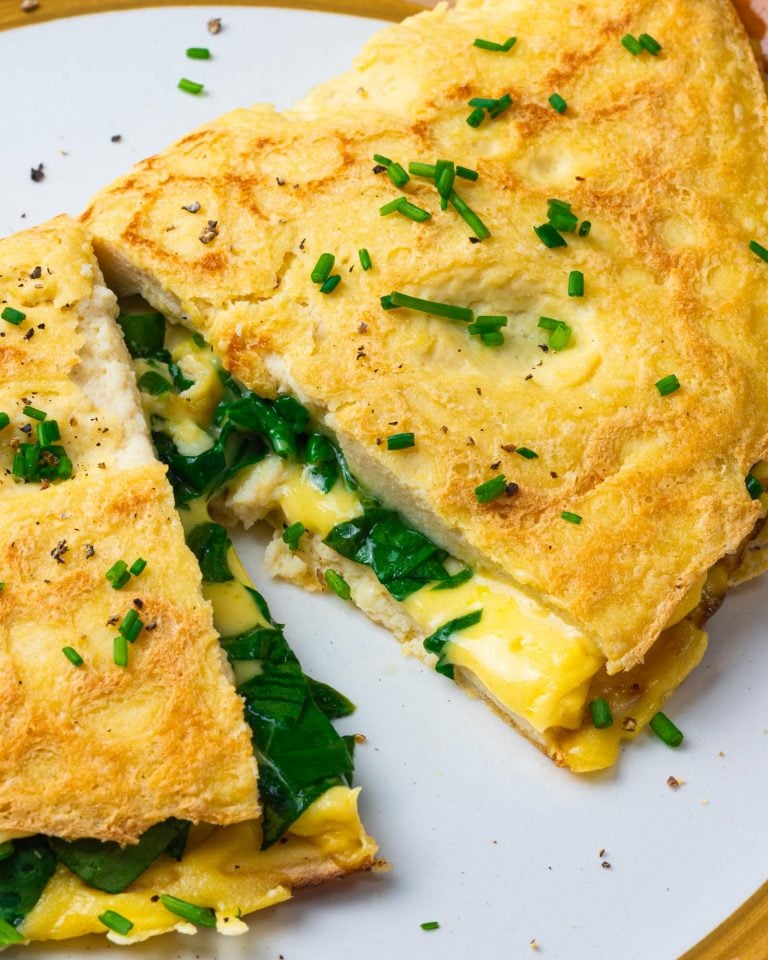 Vegan Omelette School Night Vegan