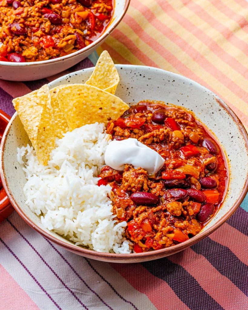 Vegan Chilli Con Carne - School Night Vegan