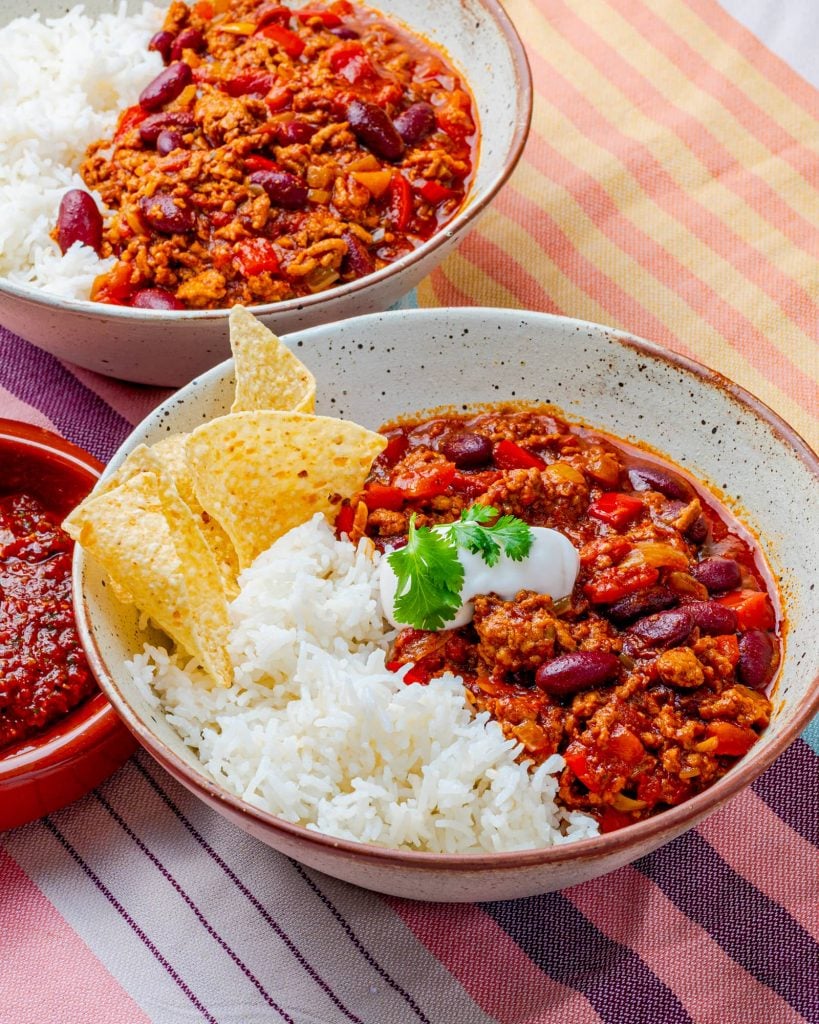 vegan chilli con carne