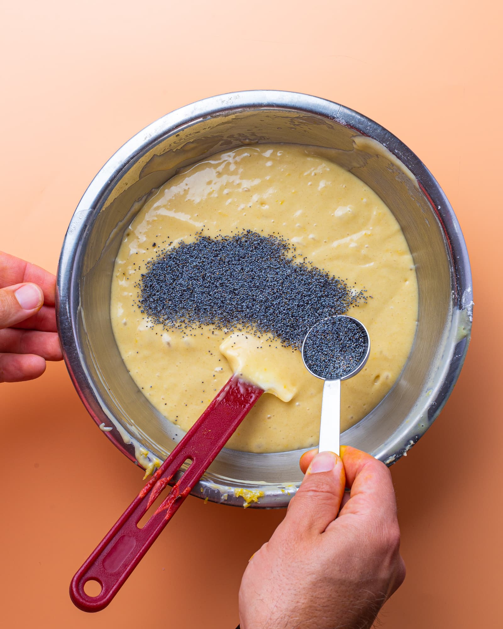Vegan lemon poppy seed cake school night vegan