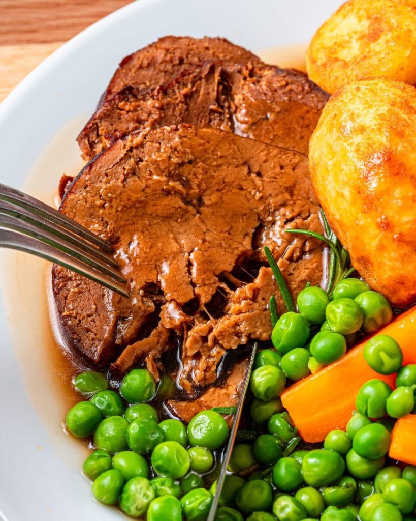 Vegan Beef - Seitan Roast - School Night Vegan