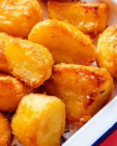 Roast Potatoes {Best Ever Easy Recipe!}