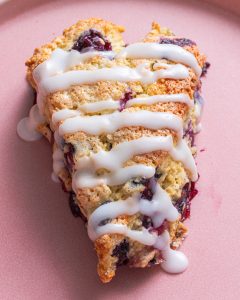 vegan blueberry scones