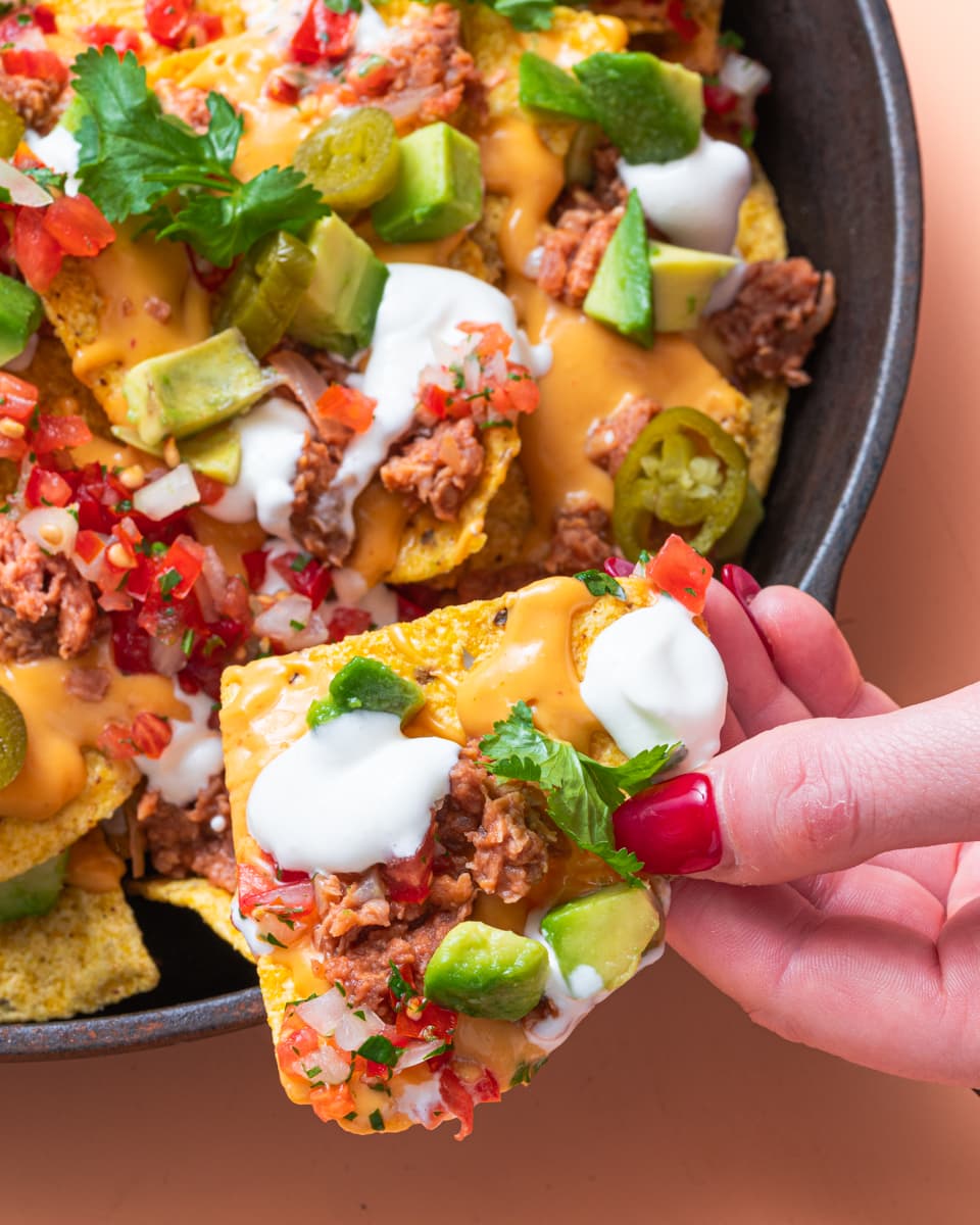 vegan nachos