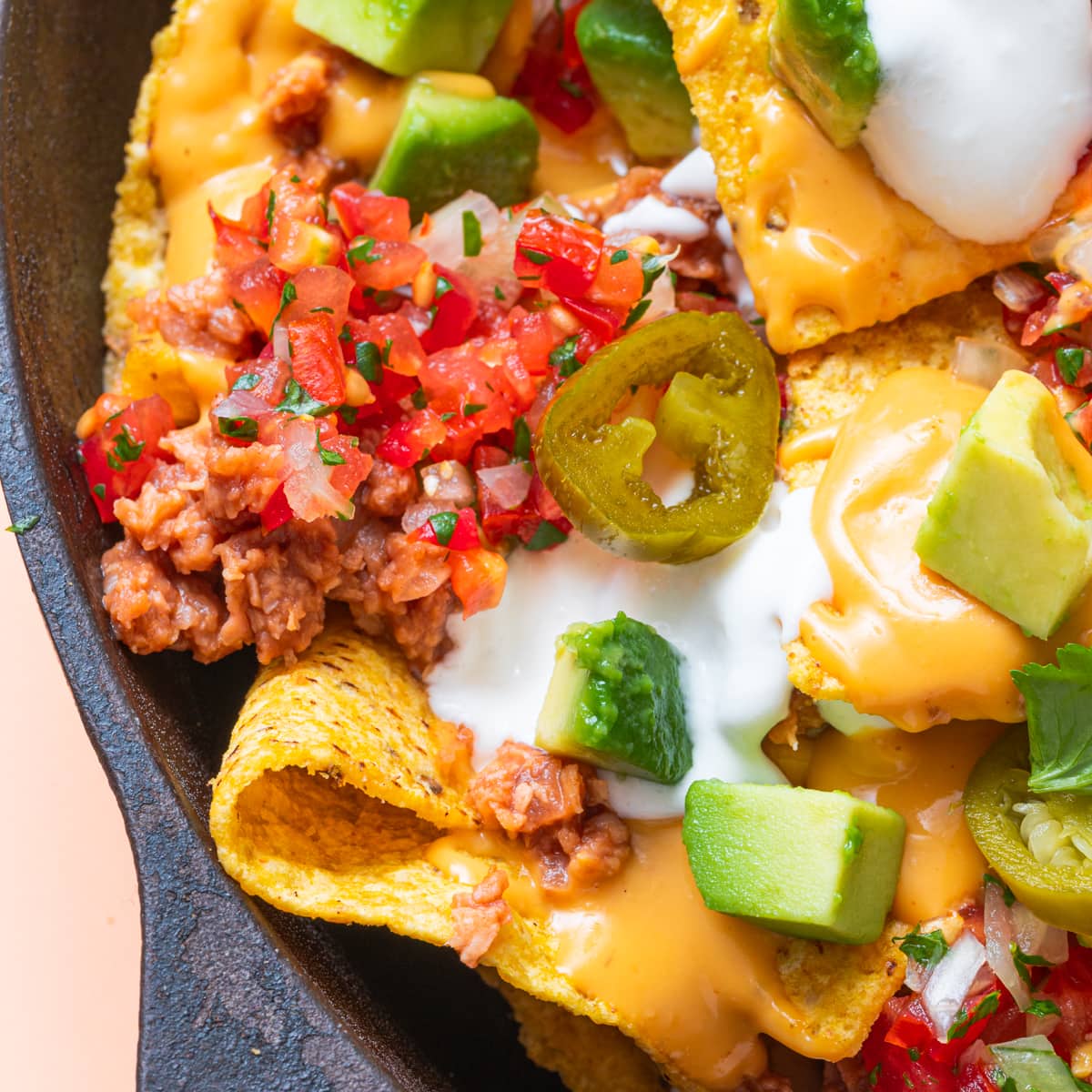 vegan nachos