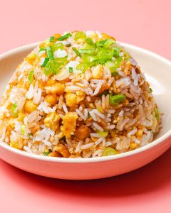 vegan egg fried rice