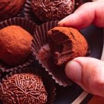 chocolate vegan truffles
