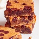 vegan blondies