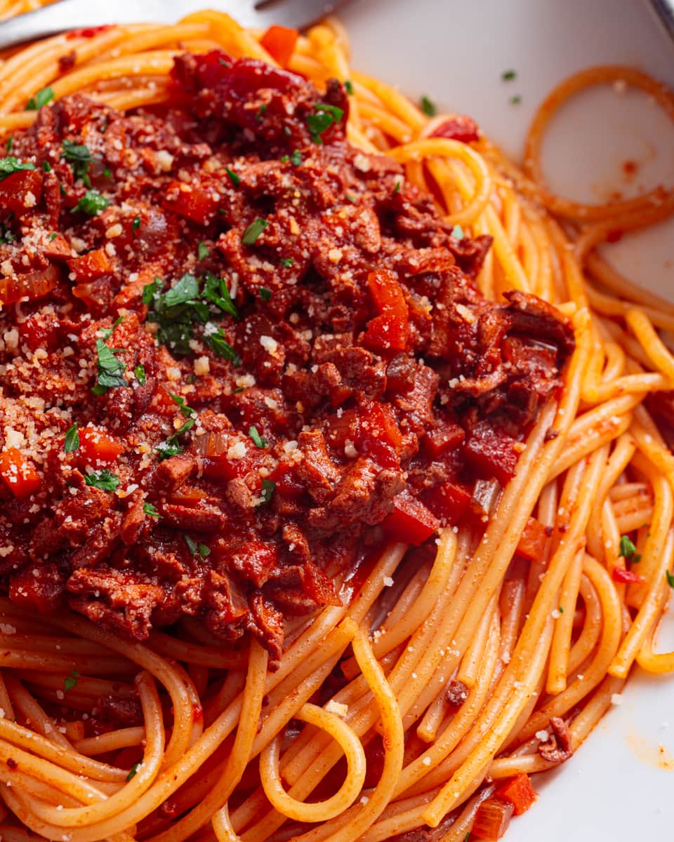 tofu bolognese