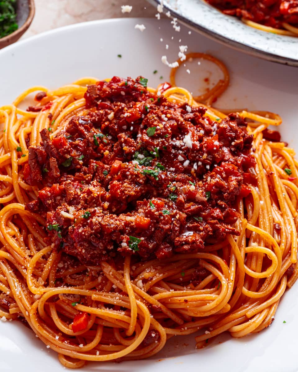 tofu bolognese