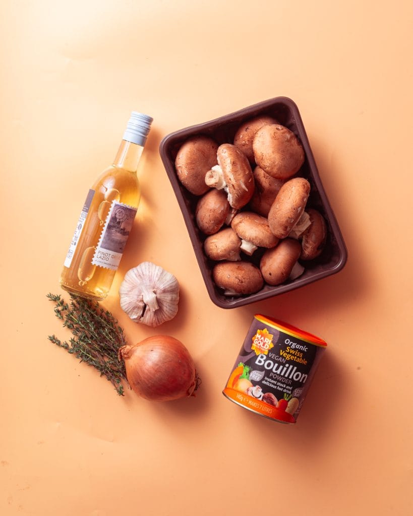 Vegan Mushroom Soup - School Night Vegan