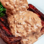 vegan peppercorn sauce