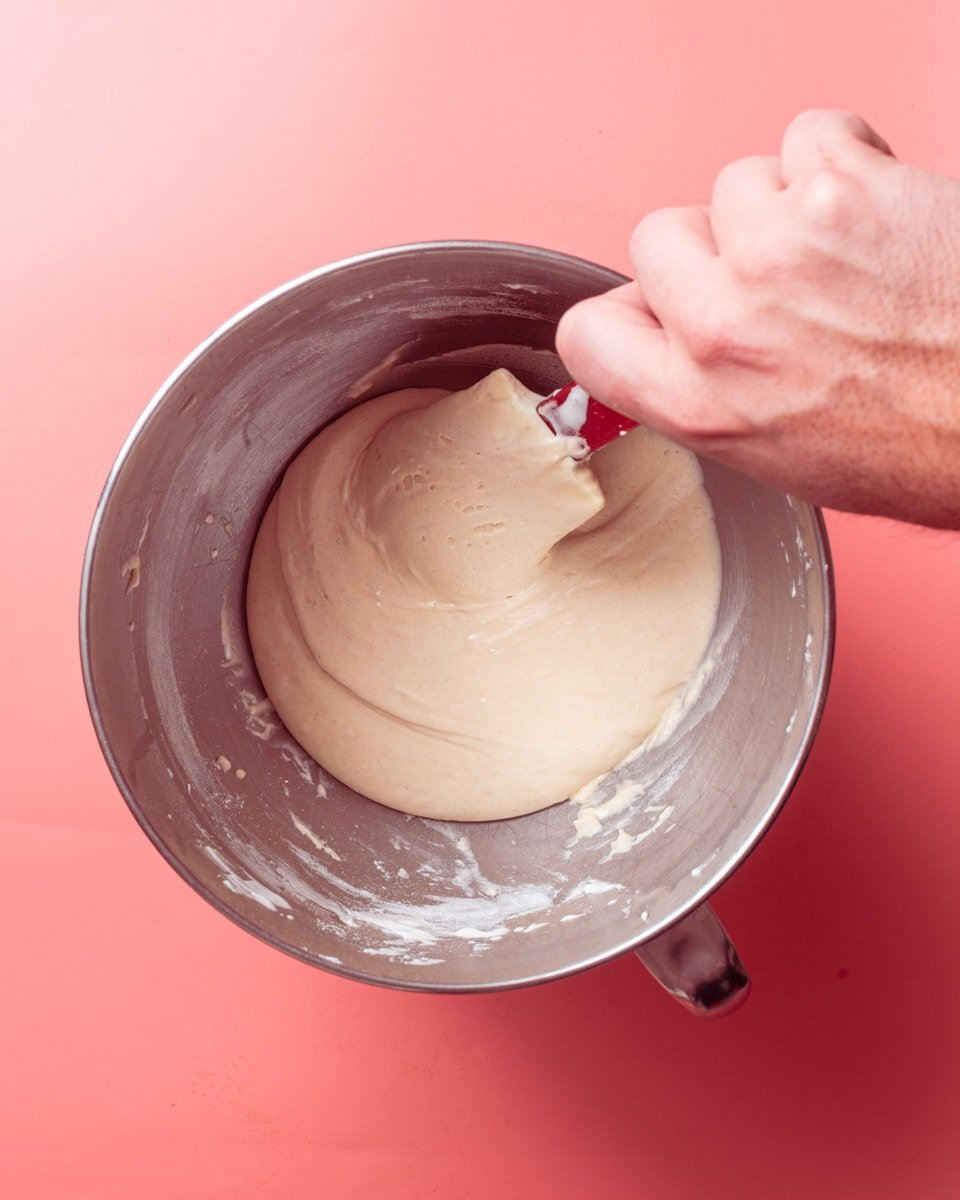 making the batter