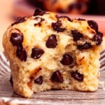 vegan chocolate chip muffins