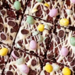 vegan easter chocolate brownies