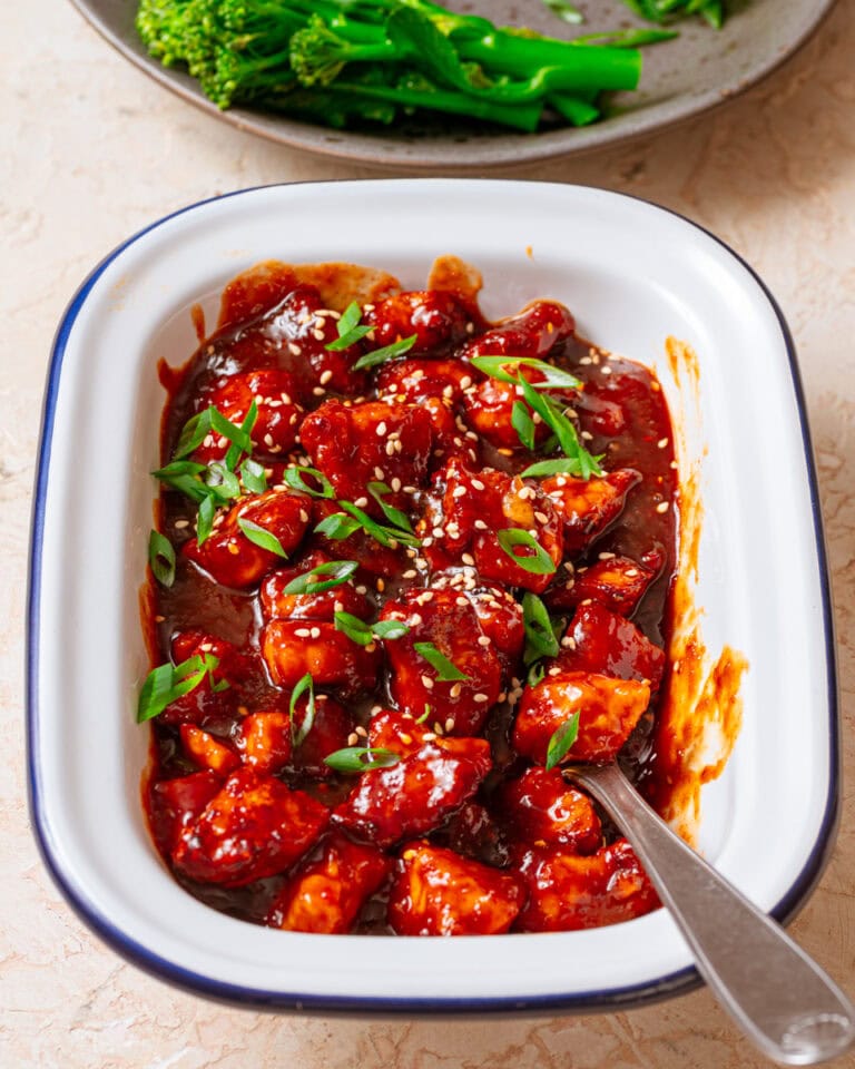 Korean BBQ Tofu - School Night Vegan