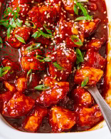 Korean BBQ Tofu - School Night Vegan