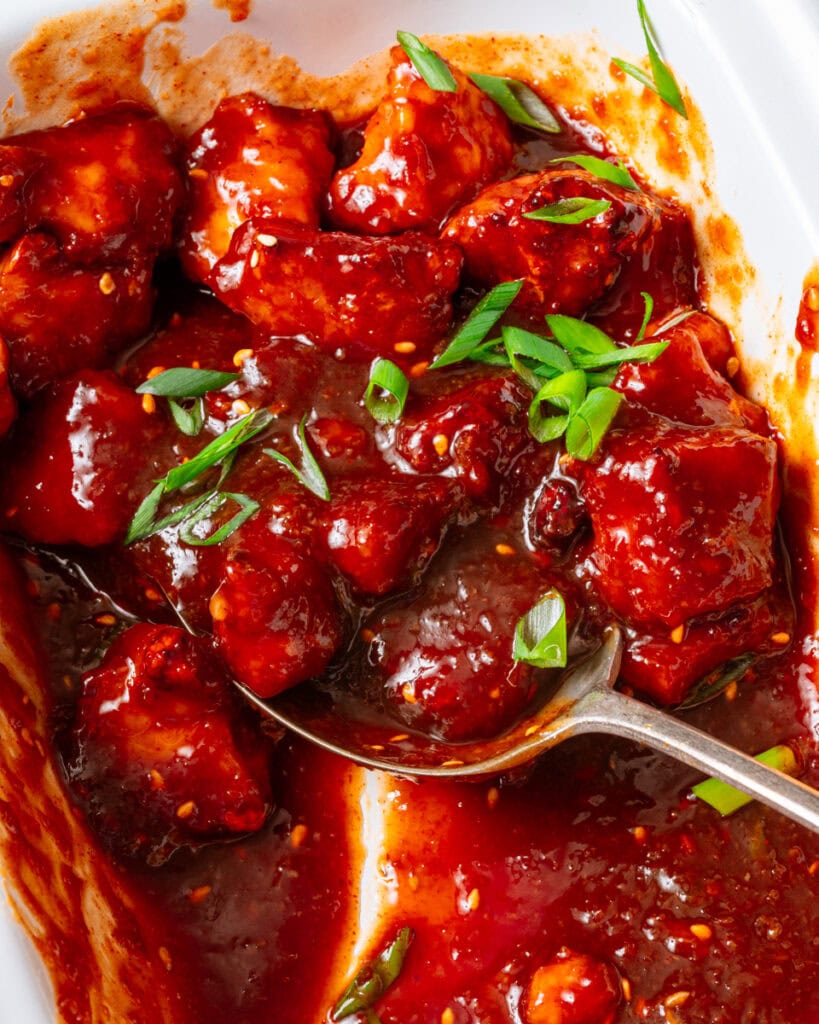 Korean BBQ Tofu - School Night Vegan