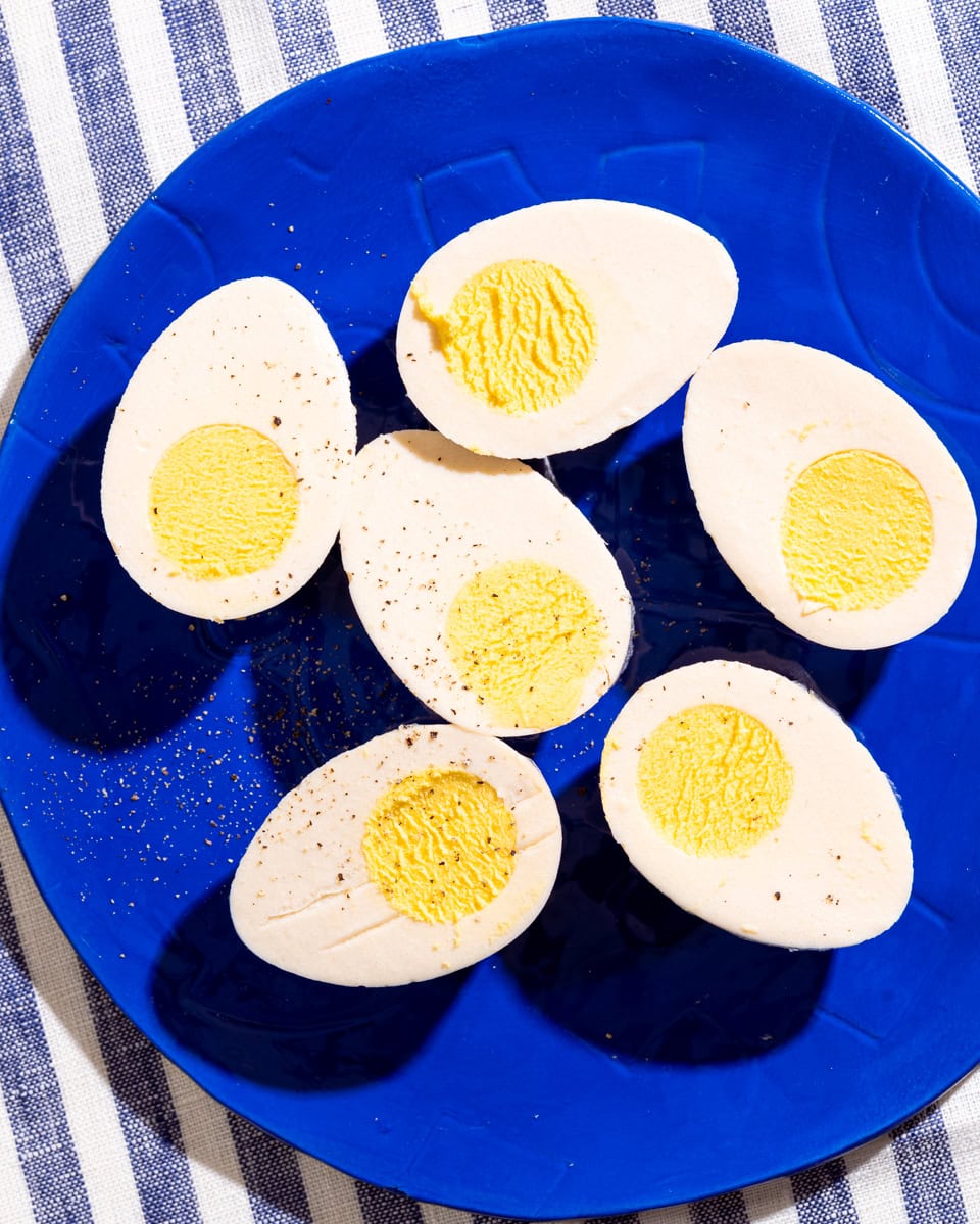 vegan boiled eggs