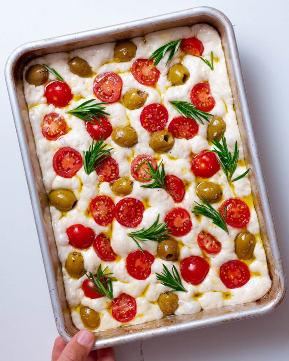 vegan focaccia