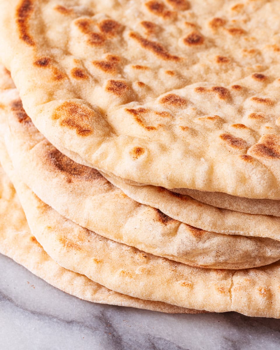 vegan greek pita breads