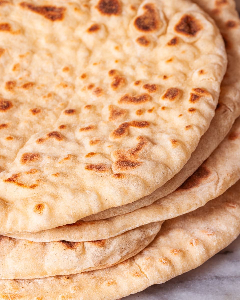 vegan greek pita breads