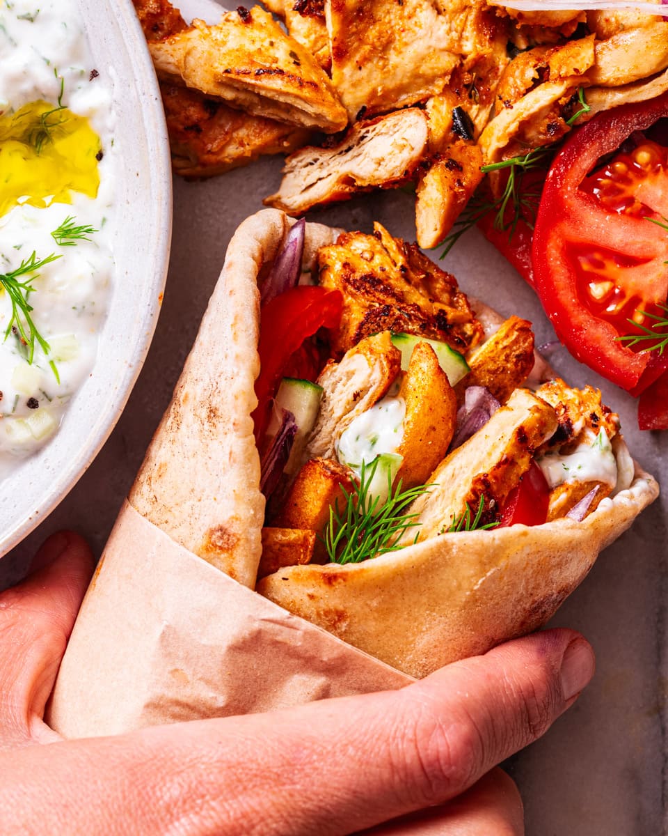 vegan gyros