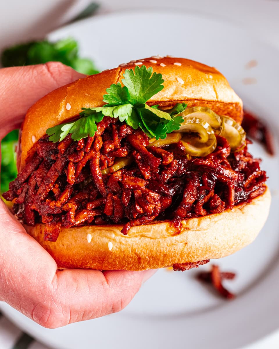 BBQ Shredded Tofu - Vegan Pulled Pork