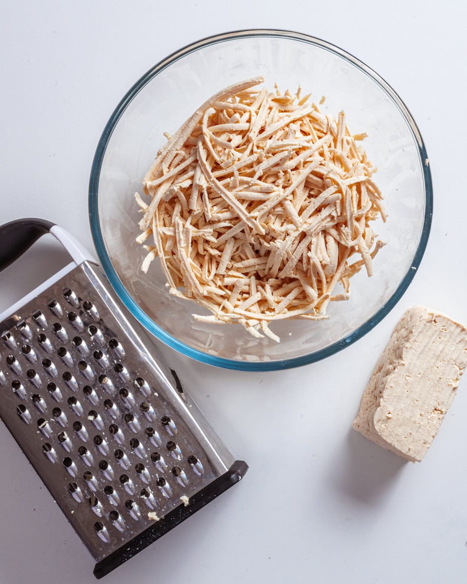 shredded tofu